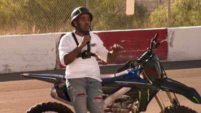 So once I realized
I could get good on a bike, - America's Got Talent: Extreme