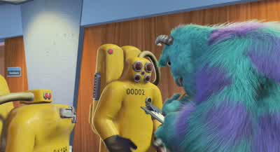 So I said ''If you talk to melike that again we're through ''What'd she sayYou know my momShe sent me to my room - Monsters, Inc