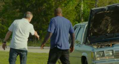 So I saw back here that
this wheel started to like, - Impractical Jokers: The Movie