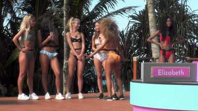 SO --
>> I SAW YOU DID IT, SO I'M - Love Island