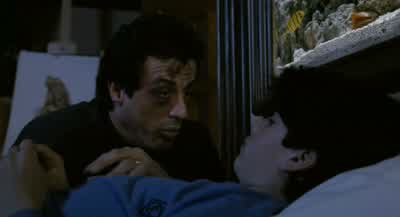 So when I see you havin' all these things that I didn't haveI like live through your eyesI enjoy a little bit It's likehaving it all over again - Rocky V