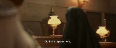 So I shall speak here, - Cabrini