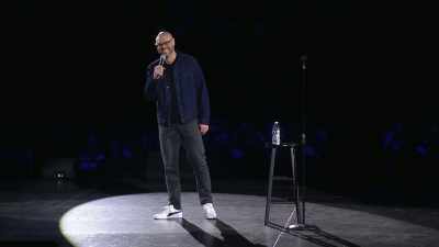 So I had some clay in my bag. - Louis C.K. : Back to the Garden