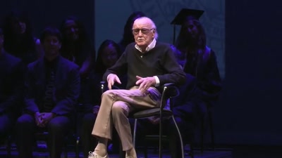 So I stand here now defenseless, - Stan Lee