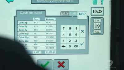 So, if I start by adjusting this
from sterling to Euros... - Mr Bates vs The Post Office