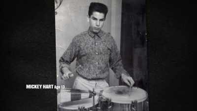 So, I started
as a rudimental drummer - Let There Be Drums!