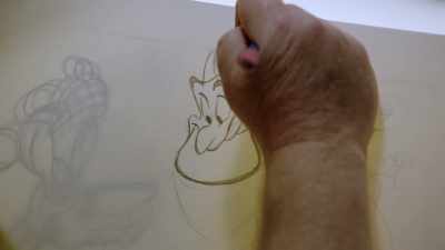 So, I started doing Robin William-esque
Genies in my designs. - One Day at Disney