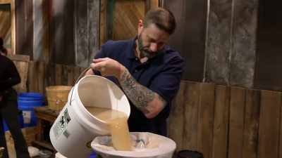 So I think
I'm sitting pretty, the mash - Moonshiners: Master Distiller