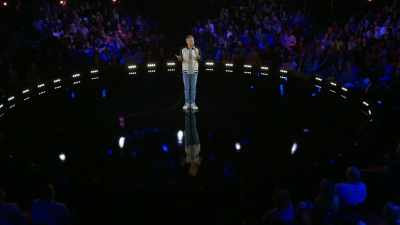 So I think there's two internets,
and I don't think - Nate Bargatze: Hello World