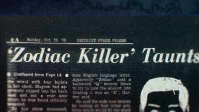 So I think someone was
twisting these investigations - Myth of the Zodiac Killer