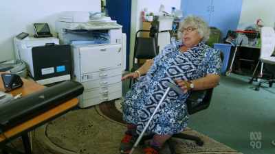 So I think we're comfortable.
(LAUGHS) - Miriam Margolyes: Australia Unmasked