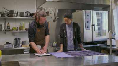 ...so I was thinking about a
beetroot puree kind of idea. - Restaurants at the End of the World