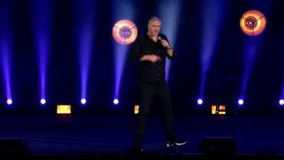 So, I thought, "I'm gonna have to do
something about this." - Greg Davies: You Magnificent Beast