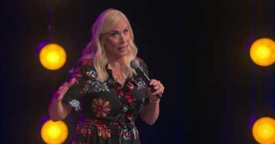 So I had to crawl up in that tube, - Leanne Morgan: I'm Every Woman