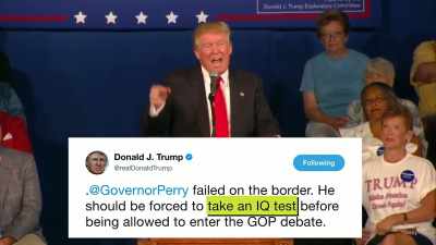 So I tweeted, - Trump: The Art of the Insult