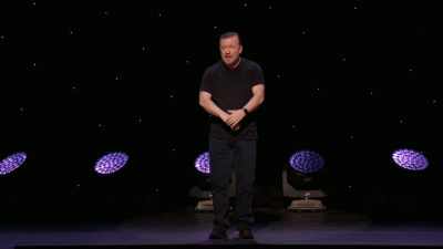 So I went, "How was it?"
He went, "It was awful." - Ricky Gervais: SuperNature