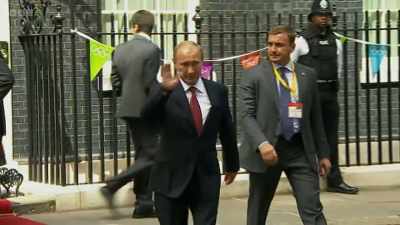 So I went and sat with him
watching this judo match, - Putin vs the West