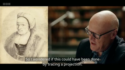So I wondered if this could have been done
by tracing a projection. - Close to Vermeer
