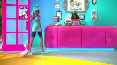 So I'd have someone to talk to.
Over here, Tiger. - Barbie: A Touch of Magic