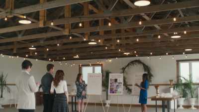 So, I'll create an aisle here
lined elegantly with chairs - The Professional Bridesmaid