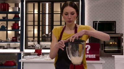 So I'm blending together the Greek yogurt - Cook at all Costs