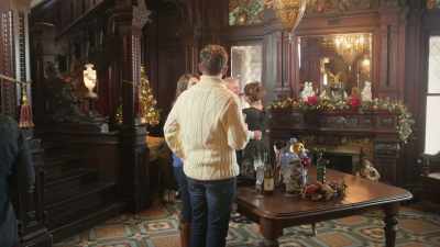 So I'm curious, what
was it like growing up - Christmas at the Chateau