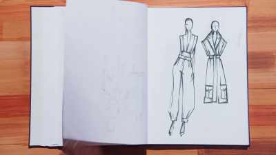 So, I'm going to be making
a naval-inspired jumpsuit - Next in Fashion