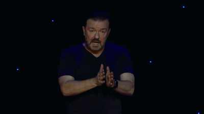 So, I'm going to get steadily
fatter and fatter again, - Ricky Gervais: Humanity