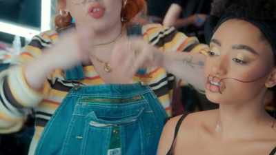 So, I'm gonna have me gorgeous model - Glow Up: Britain's Next Make-Up Star