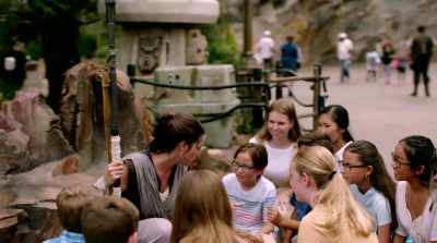 So I'm gonna say,
"Ignite the spark," - Star Wars: Galaxy's Edge - Adventure Awaits