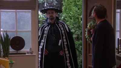 So I'm guessing you're
here to read the meter?
 - Not Going Out