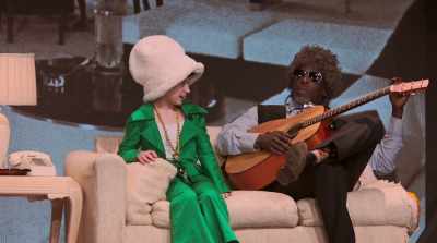 -So...
-I'm in a band called Beastie Boys. - Beastie Boys Story
