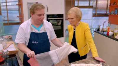 So, I'm just about to turn it out. - Britain's Best Home Cook