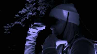 So as I'm sitting here,
patiently waiting,
for something to happen. - Expedition Bigfoot