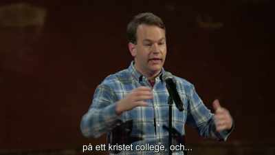 So, I'm talking about all this on stage - Mike Birbiglia: Thank God for Jokes