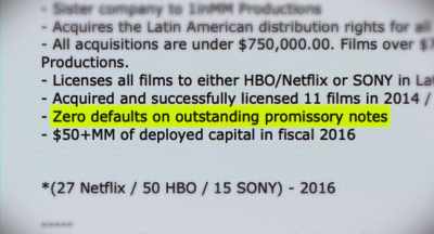 So in a case like this, - Bad Actor: A Hollywood Ponzi Scheme