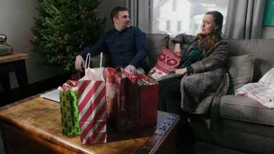 - So in her book, - Christmas Lover's Anonymous