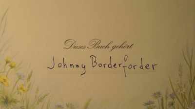 So in English my name
would be Johnny Borderforder. - Traceroute