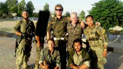 So, in honor of him, I named myself Mustafa Rojava, - Heval