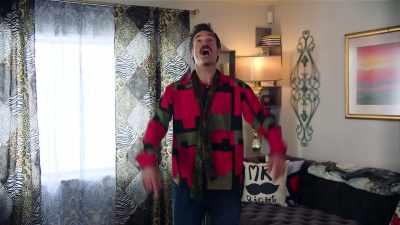 So we installed a 1,000-watt
surround sound system - Flipped