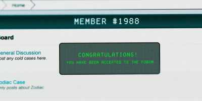 So instead, I joined
a private forum - The Blackwell Ghost 7