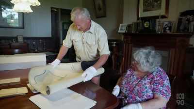 So this is a very old map, so
this is going back to convict days. - Miriam Margolyes: Australia Unmasked