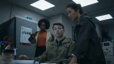 So, this is beyond weird.
Jin Yeong, the Chinese agent. - Killing Eve