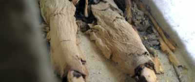 So this is clearly
a unique mummy from this period. - Unknown: The Lost Pyramid