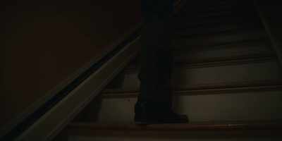 So this is where she's falling back - The Staircase