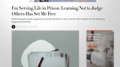 So this is something
that she wrote - The Lesson Is Murder