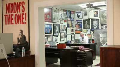 So this is the Batcave.
This is "the Factory," as we call it. - Get Me Roger Stone