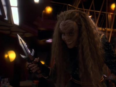 So this is the man who killed
my husband, in personal combat. - Star Trek: Deep Space Nine