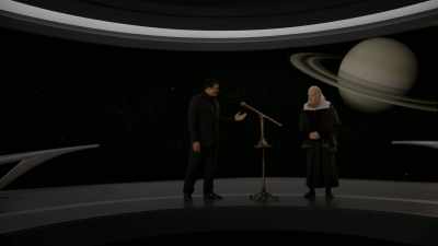 So, this is the telescope
that made the modern - Cosmos: Possible Worlds