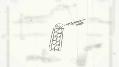 So it was a twin-holed,
very wide submarine. - Third Eye Spies